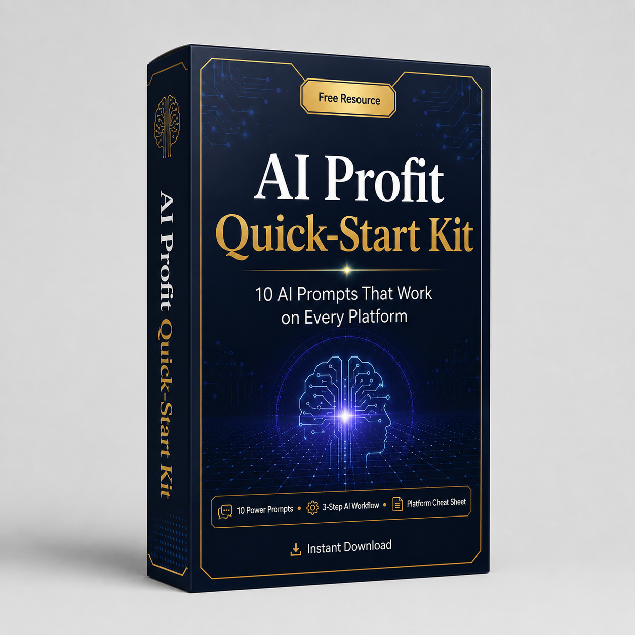 AI Profit Quick-Start Kit product box